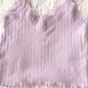 Light Purple Lace Cami